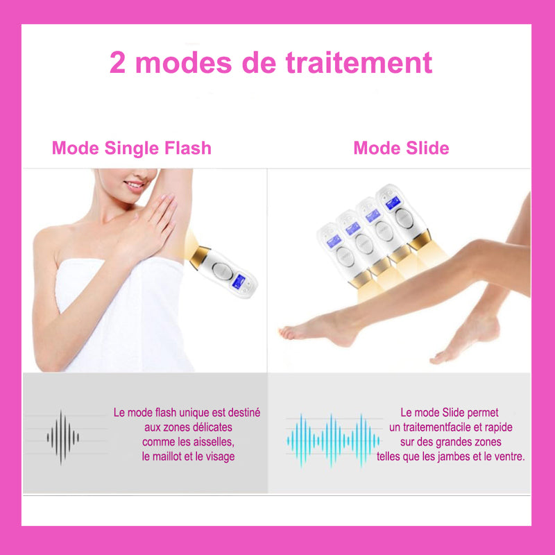 Epilateur à lumière pulsée